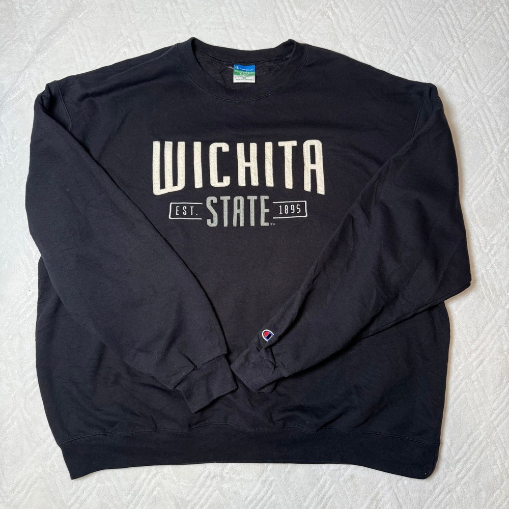 Collegiate Varsity Champion Wichita State Shockers Crewneck Sweatshirt 2X